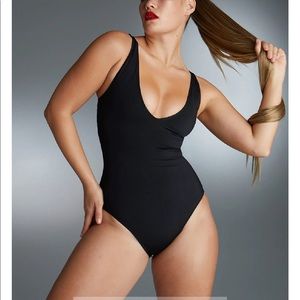 Black One Piece Swimsuit